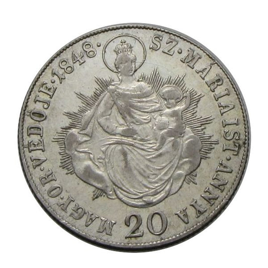 Szabadságharc 1848 KB 20 krajcár