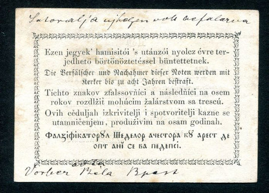 1849 15 krajcár