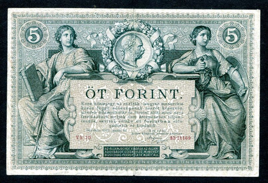1881 5 Gulden